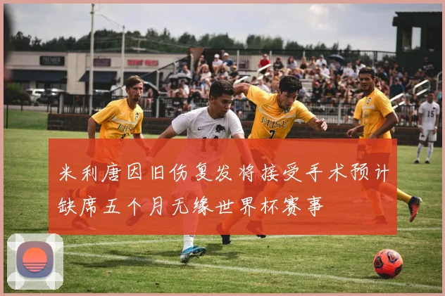 米利唐因旧伤复发将接受手术预计缺席五个月无缘世界杯赛事